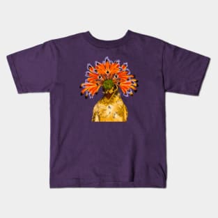 Royal Flycatcher + Scaevola Aemula Kids T-Shirt